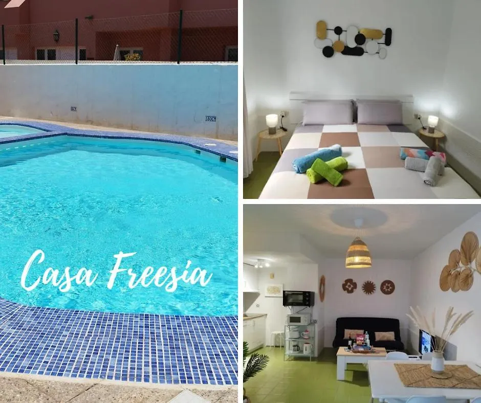 Air-Conditioned Flat Casa Freesia Caleta De Fuste location